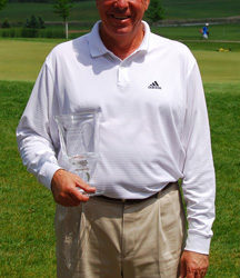 Minnesota Senior Open Champion Mike Zinni