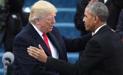 DONALD TRUMP AND BARACK OBAMA Both Presidents Are Golfers