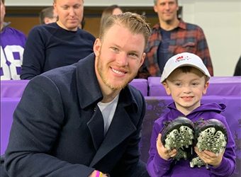 3M Open Partners With Vikings’ Kyle Rudolph For NFL’s My Cause, My Cleats Week