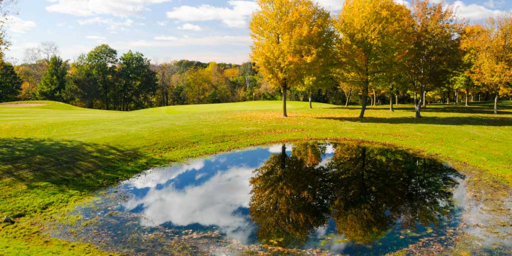 Treasure Island and Mount Frontenac Golf Course Minnesota Mountain