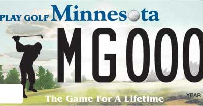 Minnesota Has An Official Golf License Plate