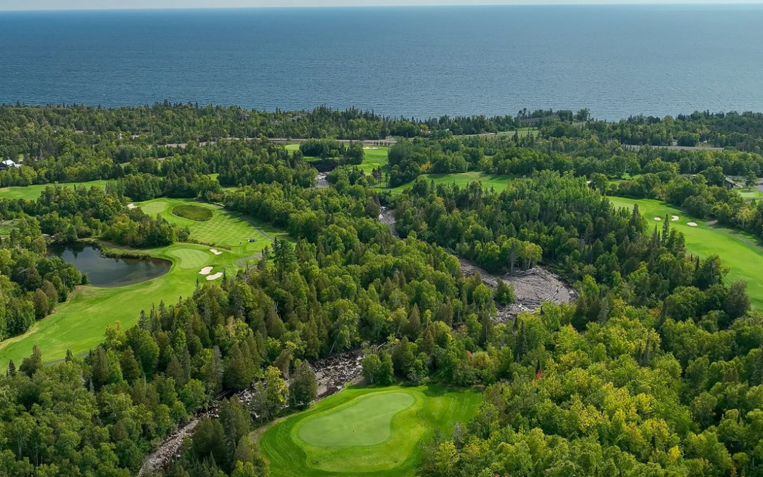 Superior National Golf Course At Lutsen The Only Golf Course In Minnesota With An Ocean View